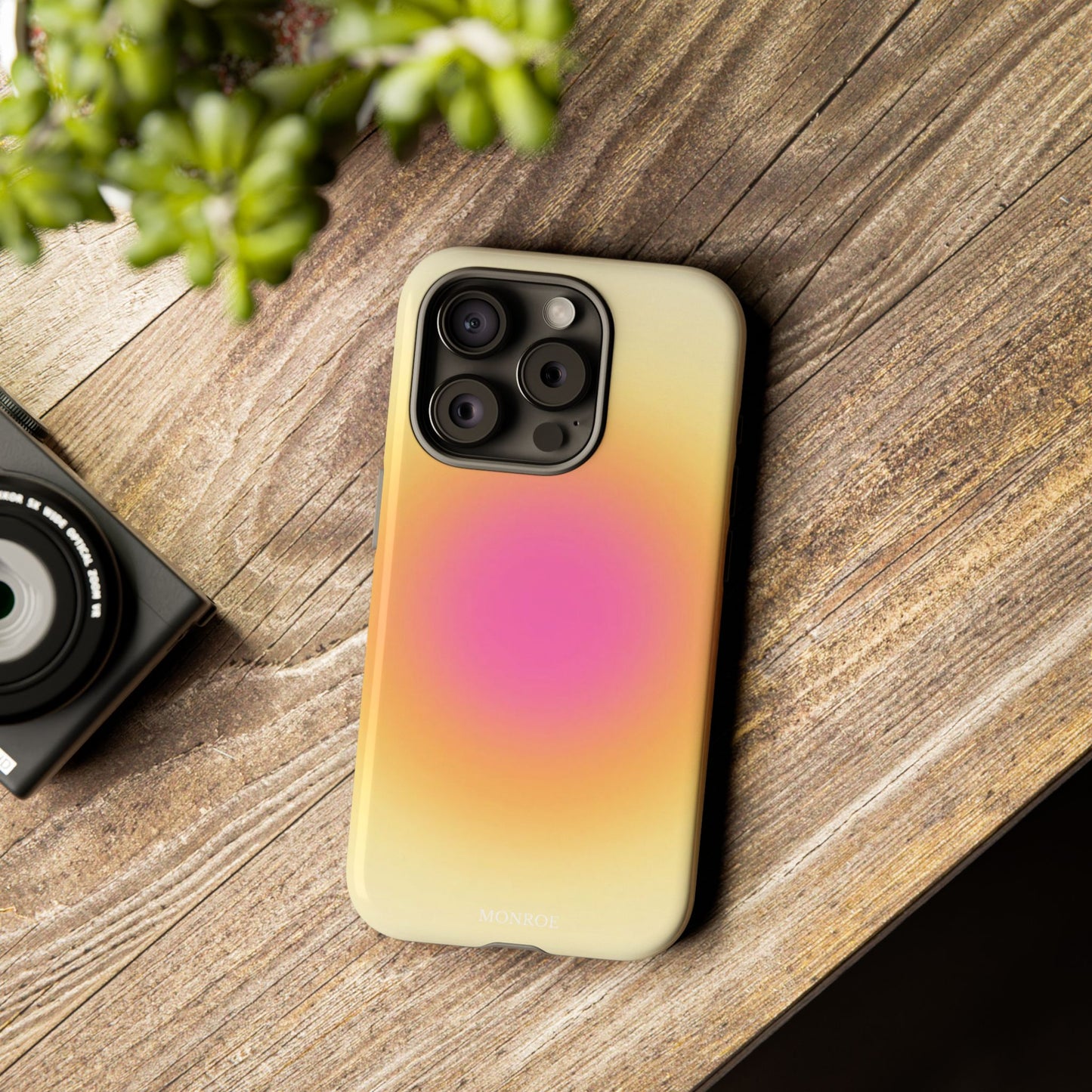 Yellow Sunset Gradient Tough Case