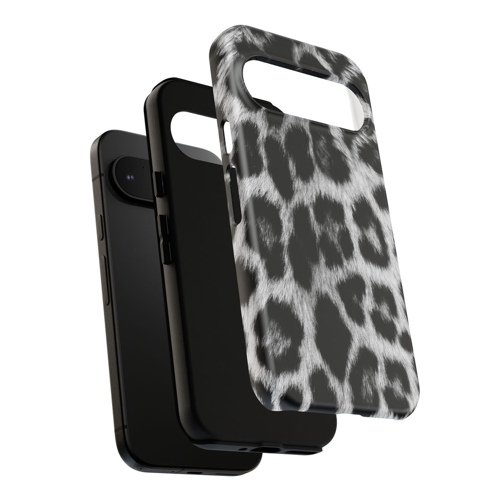B&W Leopard Phone Case