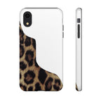 Half Cheetah Print Phone Case