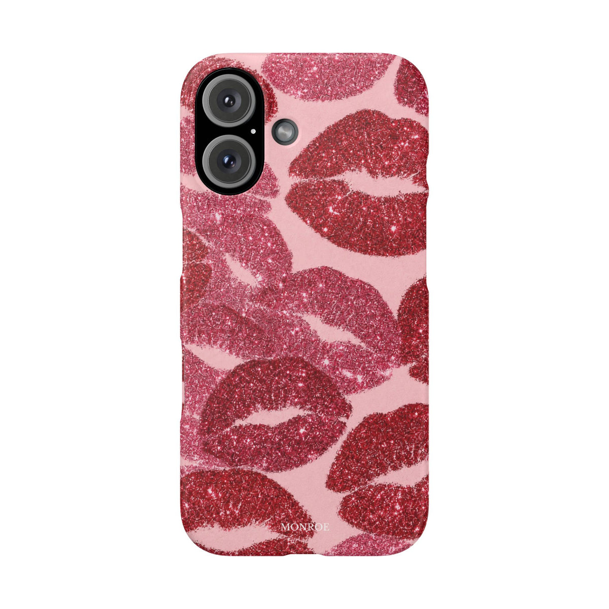 Pink Glitter Kiss Case
