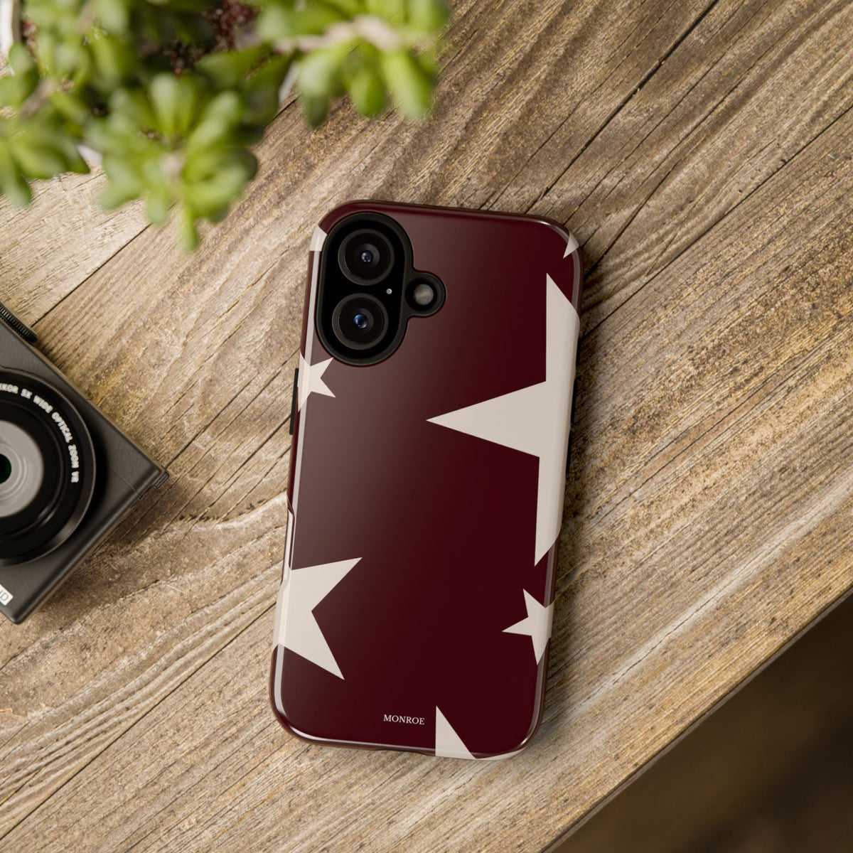 Burgundy Stars Tough Case