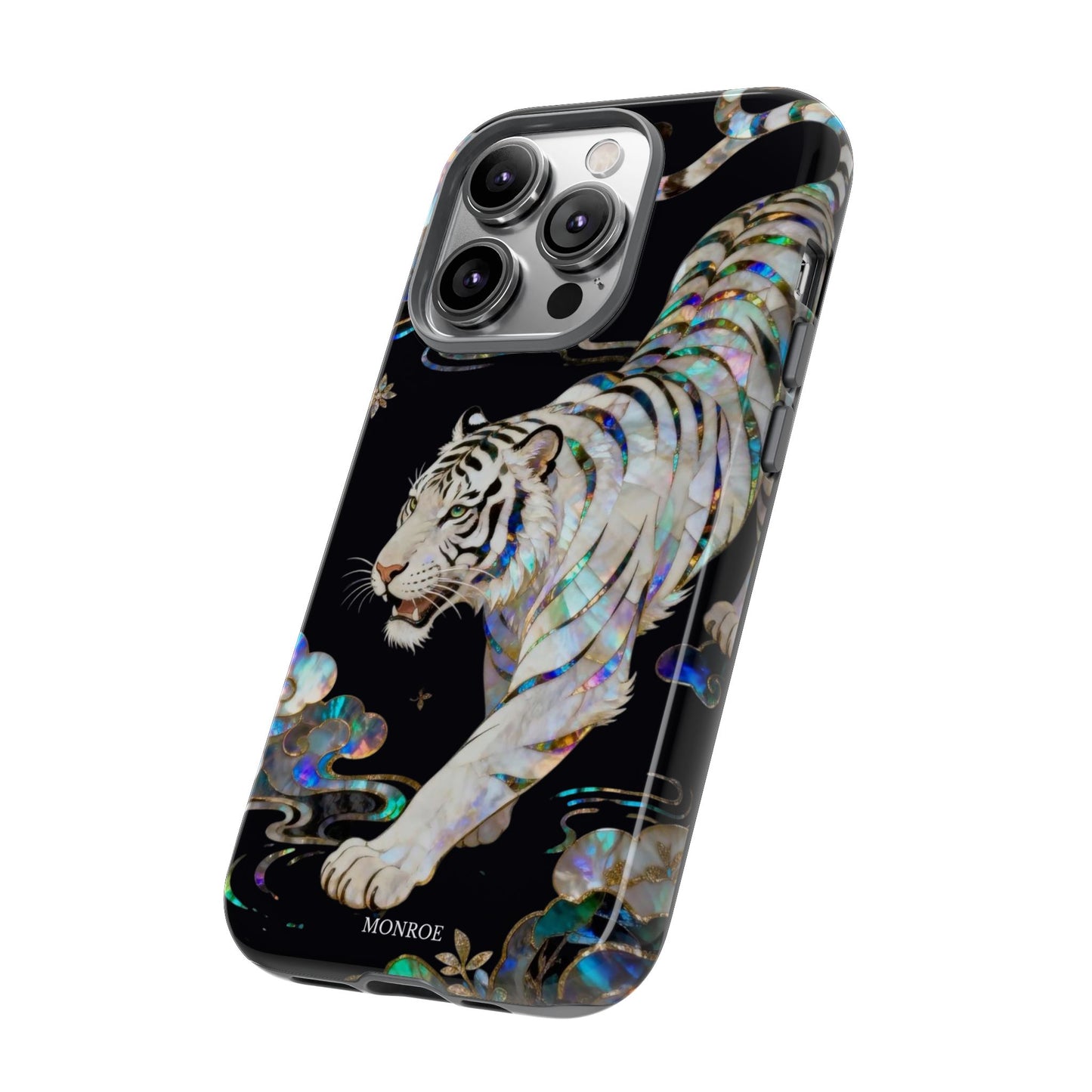 Iridescent White Tiger Tough Case