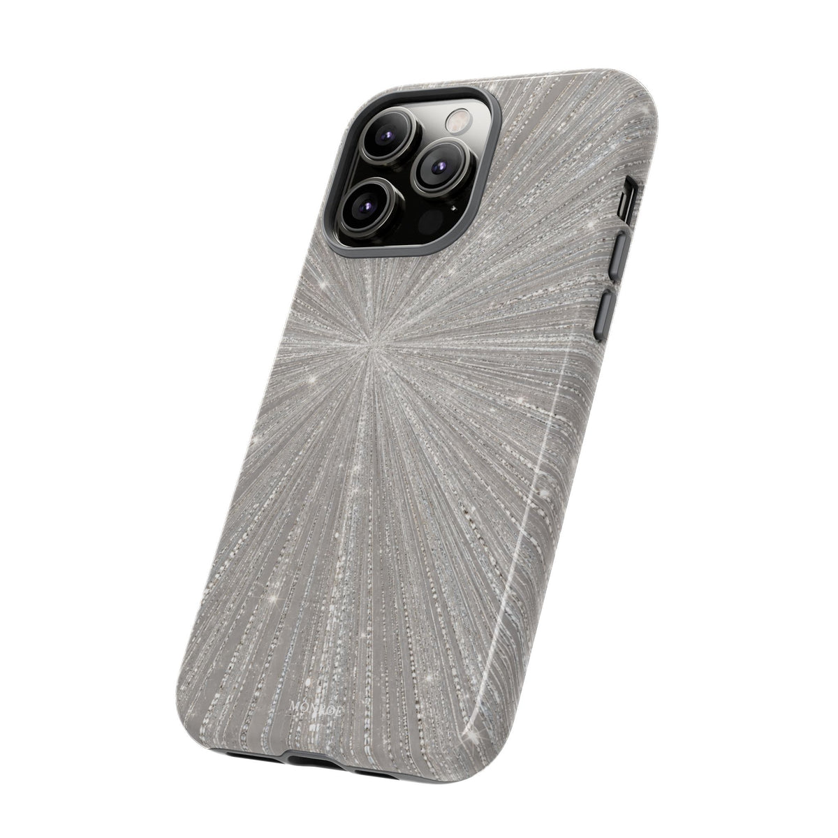 Sparkling Silver Burst Tough Case