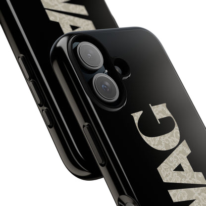 Lace Swag Black Tough Case