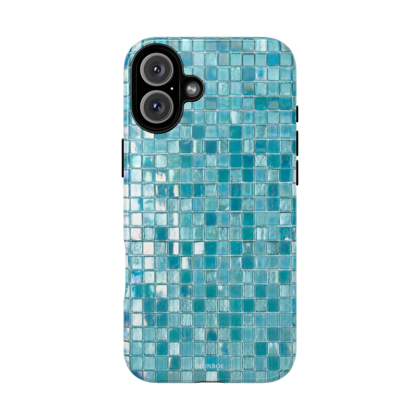 Hot Blue Mosaic Tile Tough Case