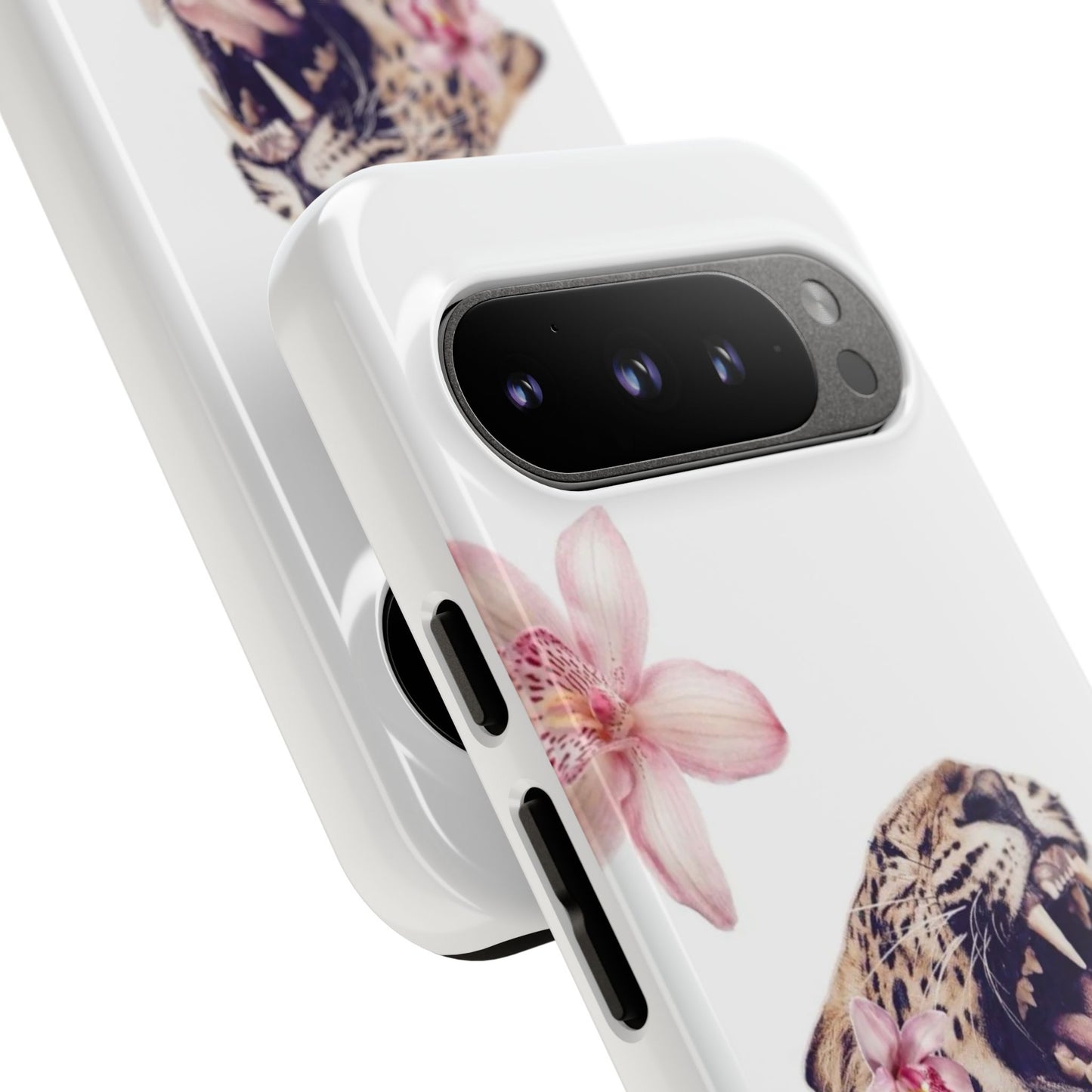 Leopard Blossom Tough Case