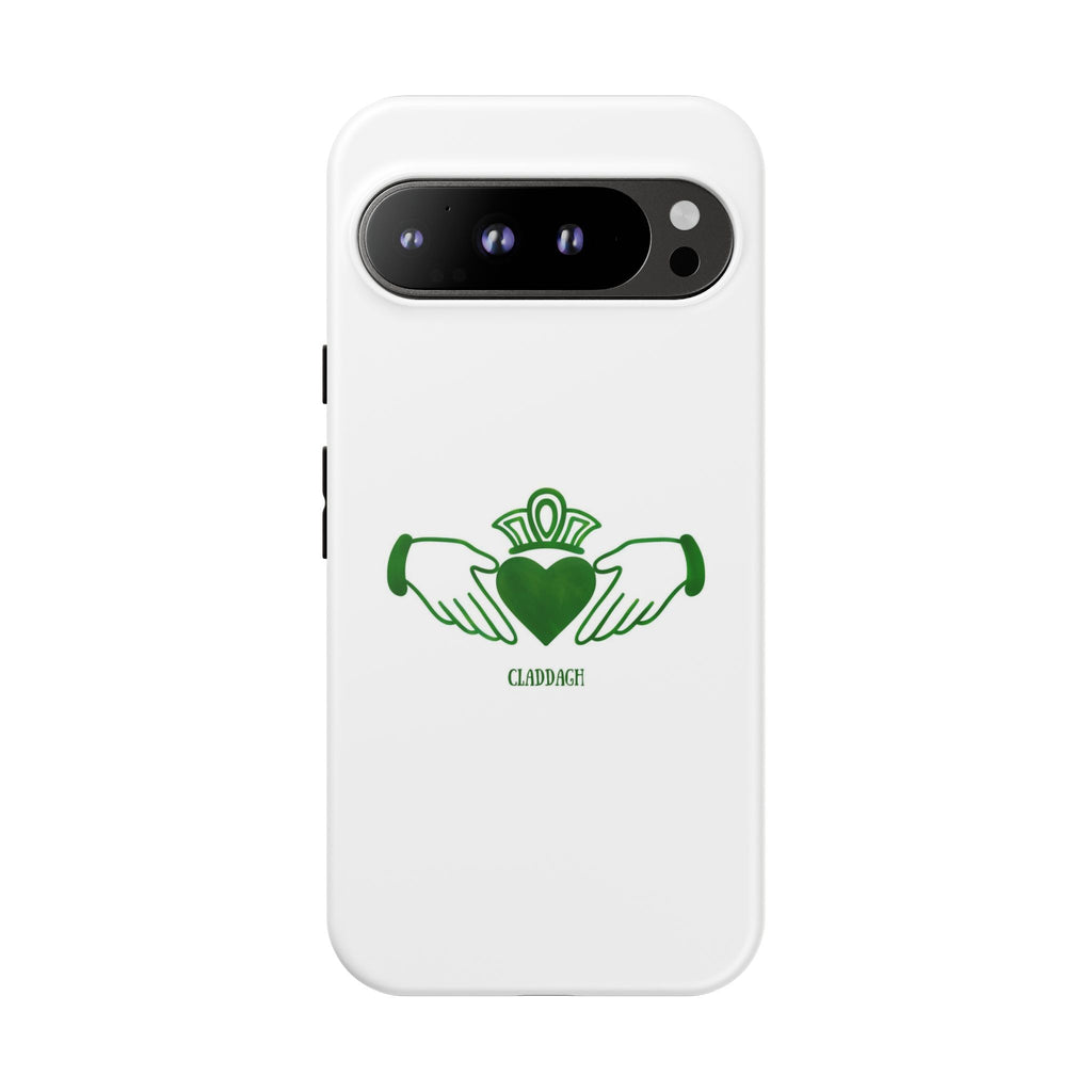 Irish Claddagh Symbol Green Tough Case