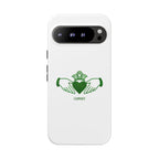 Irish Claddagh Symbol Green Tough Case