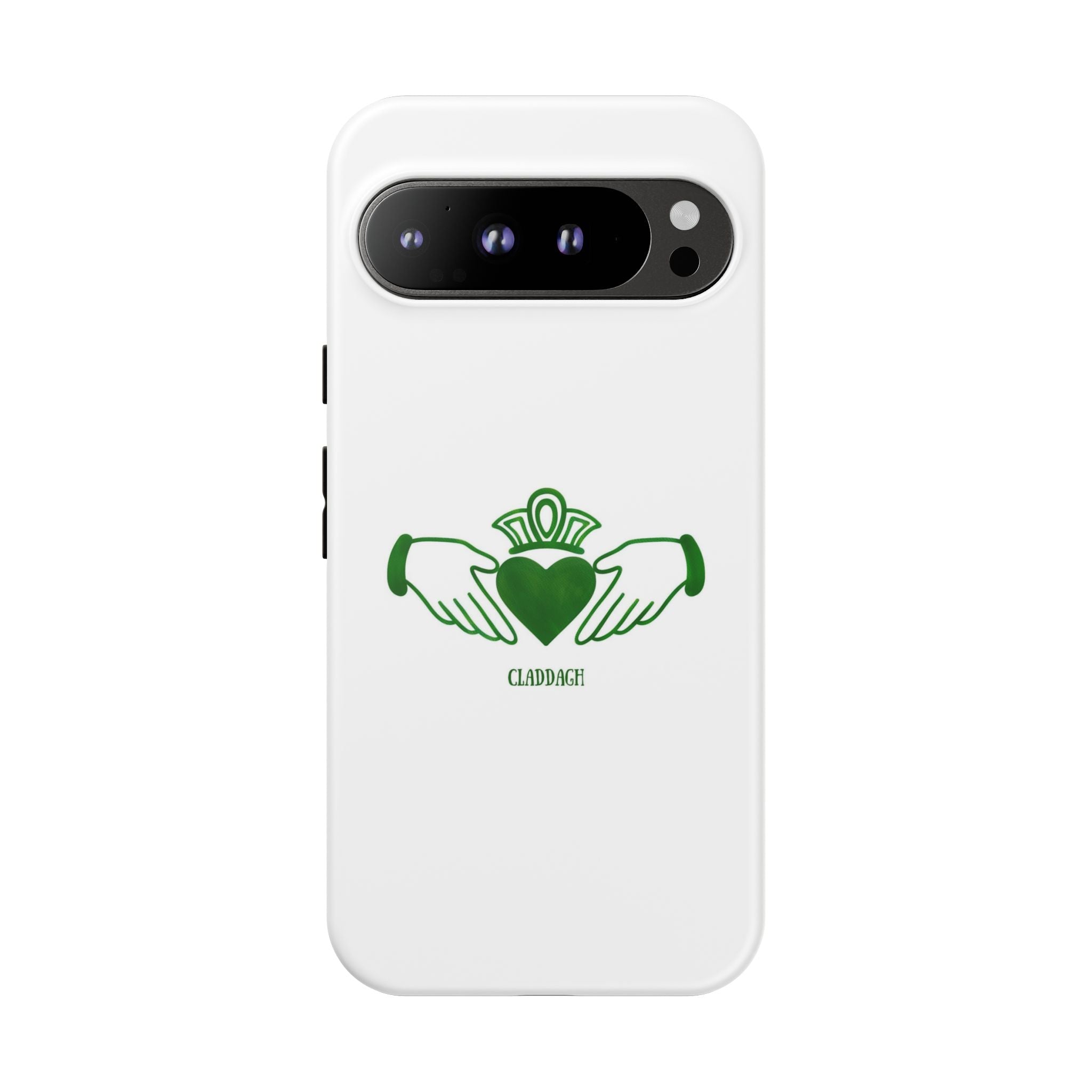 Irish Claddagh Symbol Green Tough Case