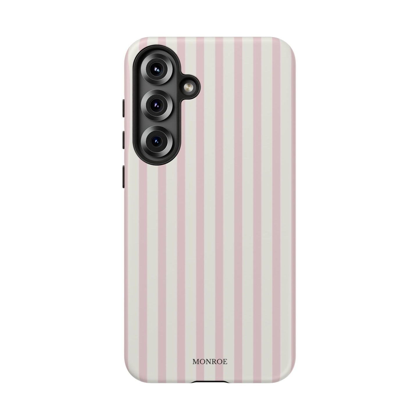 Light Pink Stripe Tough Phone Case