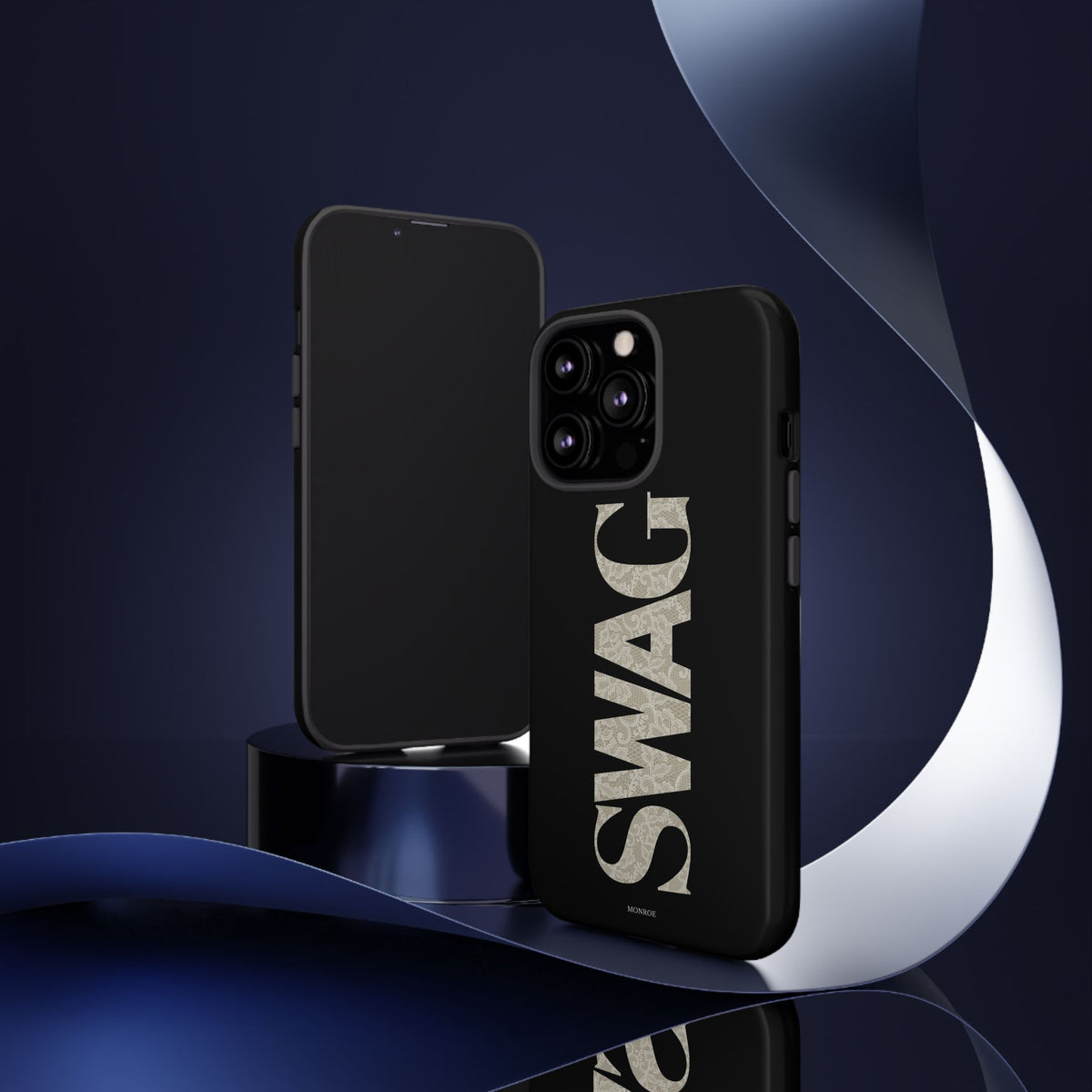 Lace Swag Black Tough Case