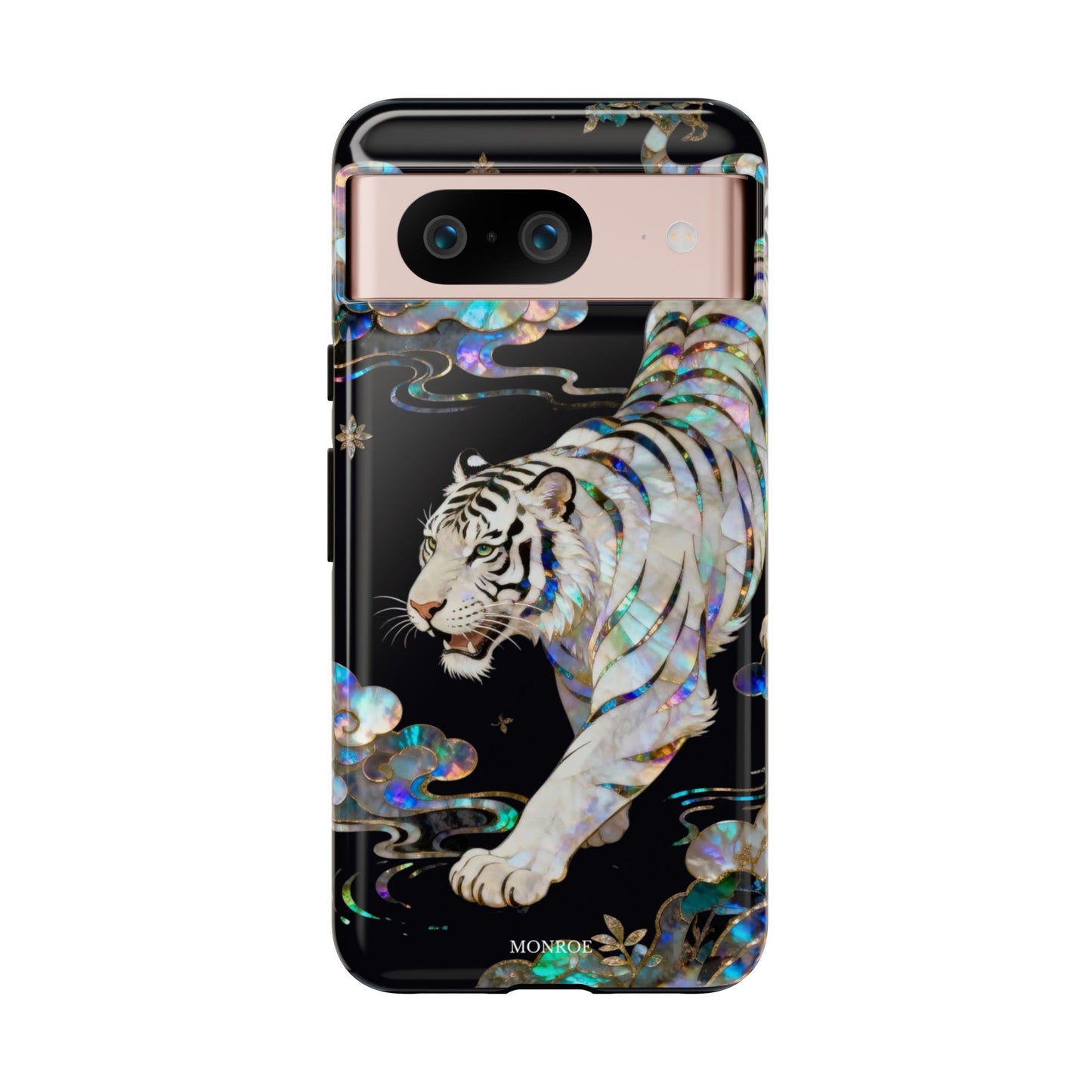 Iridescent White Tiger Tough Case