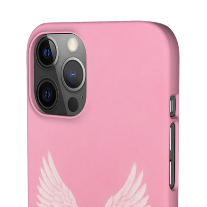 Pink Angel Wings Case
