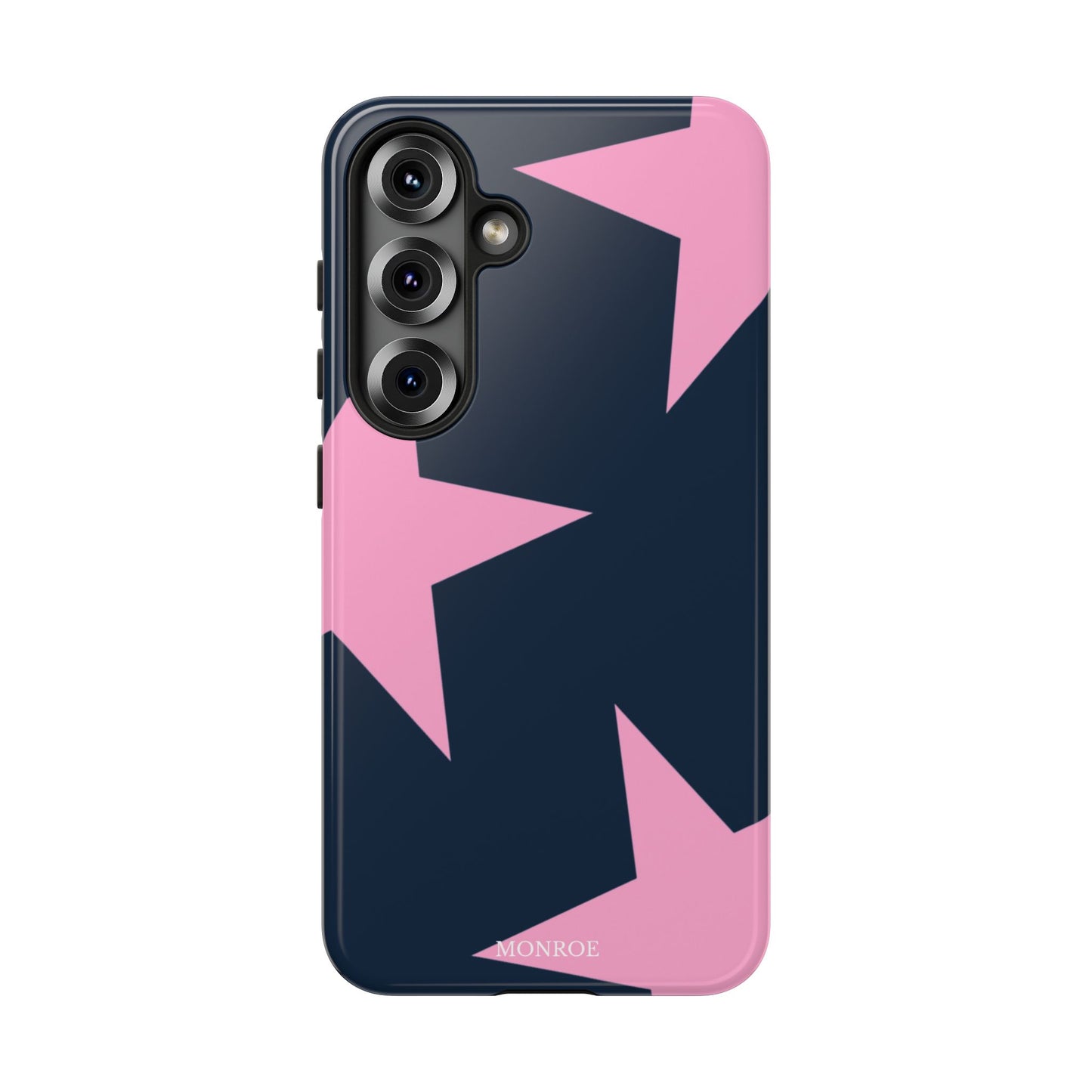 Navy & Pink Star Tough Cover
