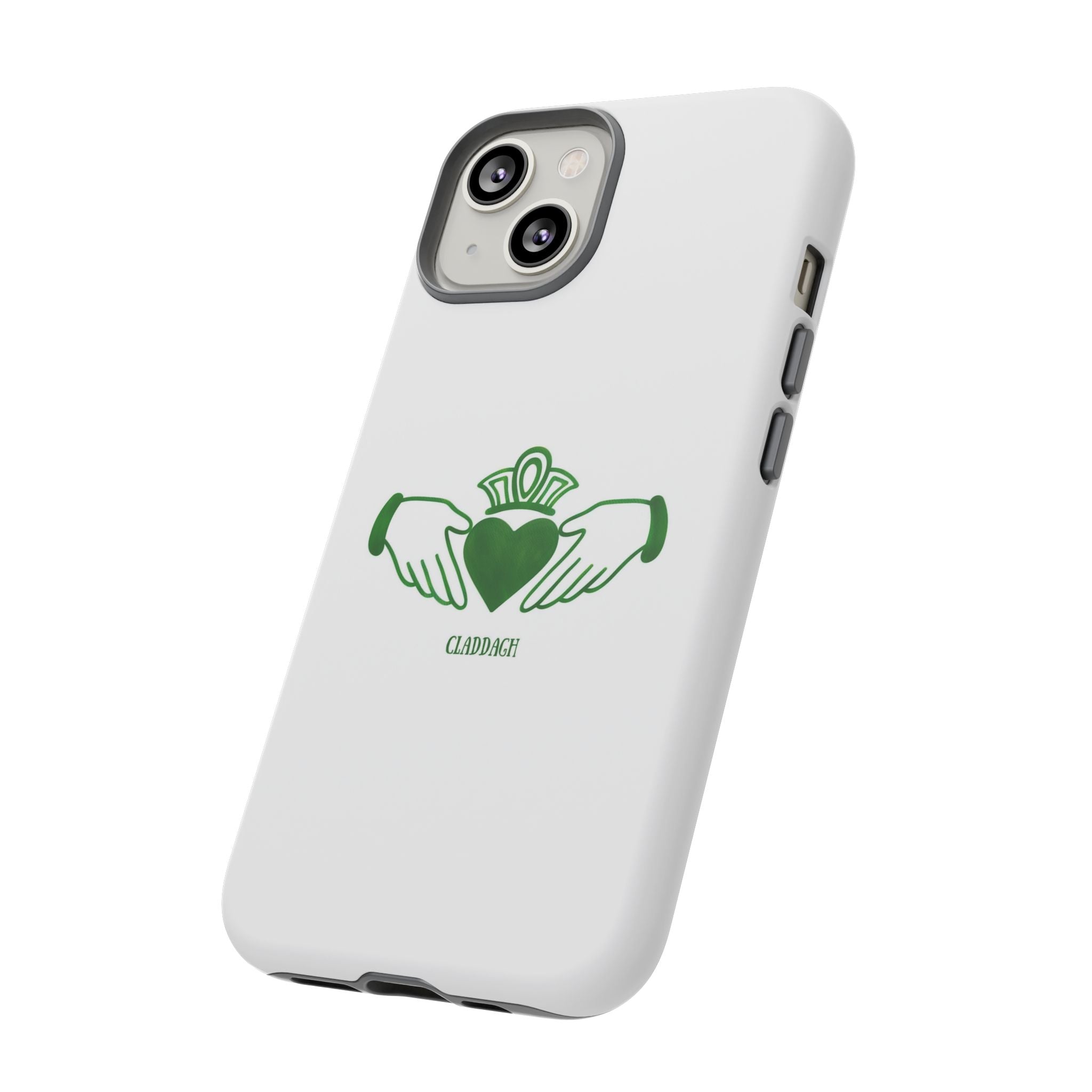 Irish Claddagh Symbol Green Tough Case