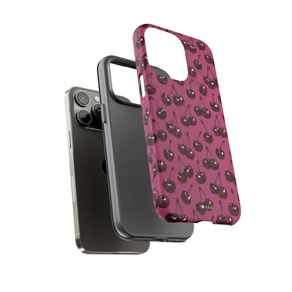 Burgundy Cherries Tough Case