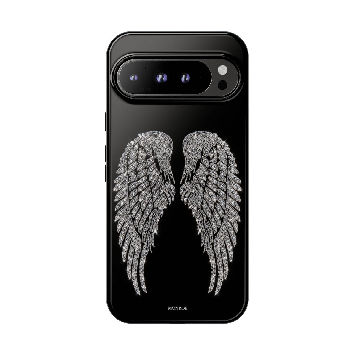 Silver Angel Wings Tough Case