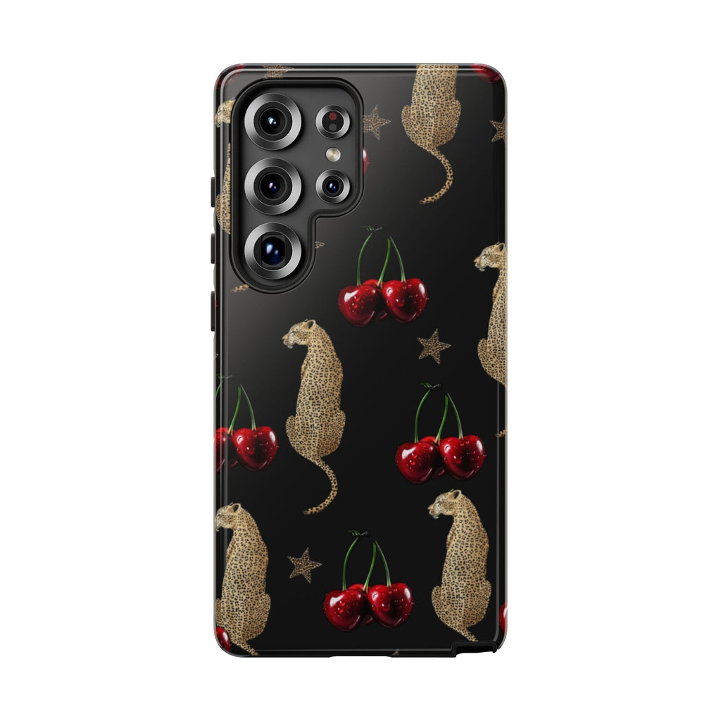 Leopards & Cherries Phone Case
