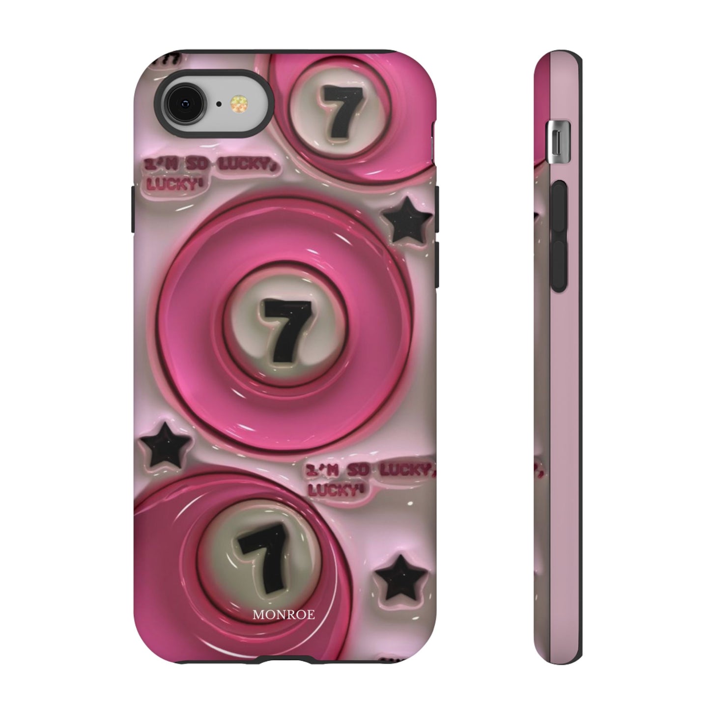 Pink Lucky 7 Tough Case