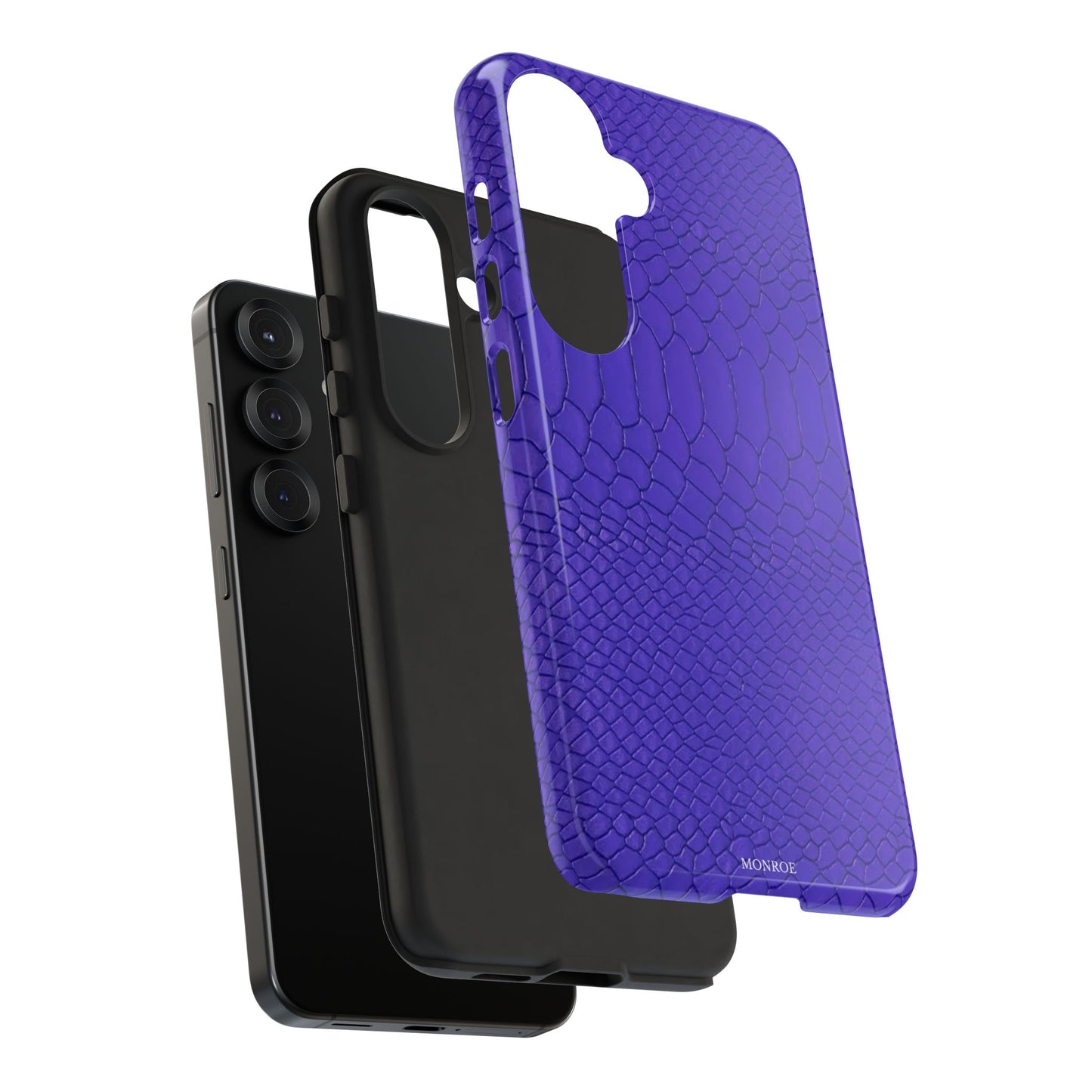 Dark Purple Snake Tough Case