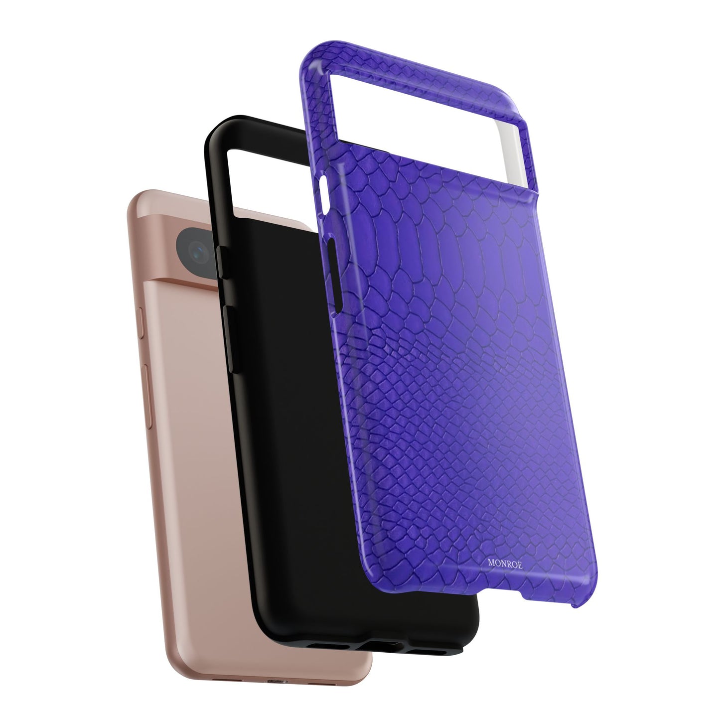Dark Purple Snake Tough Case