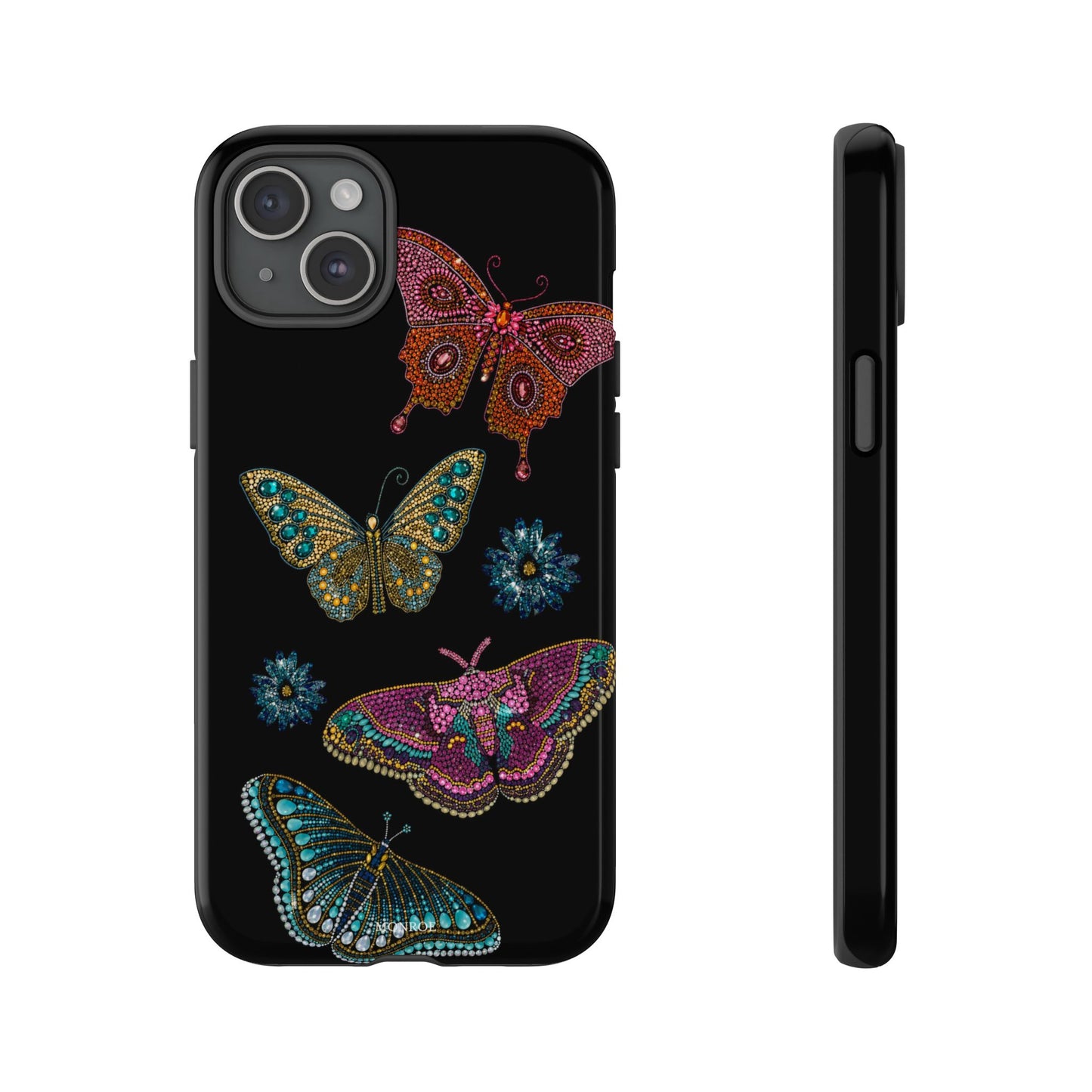 Butterfly Beaded Tough Case
