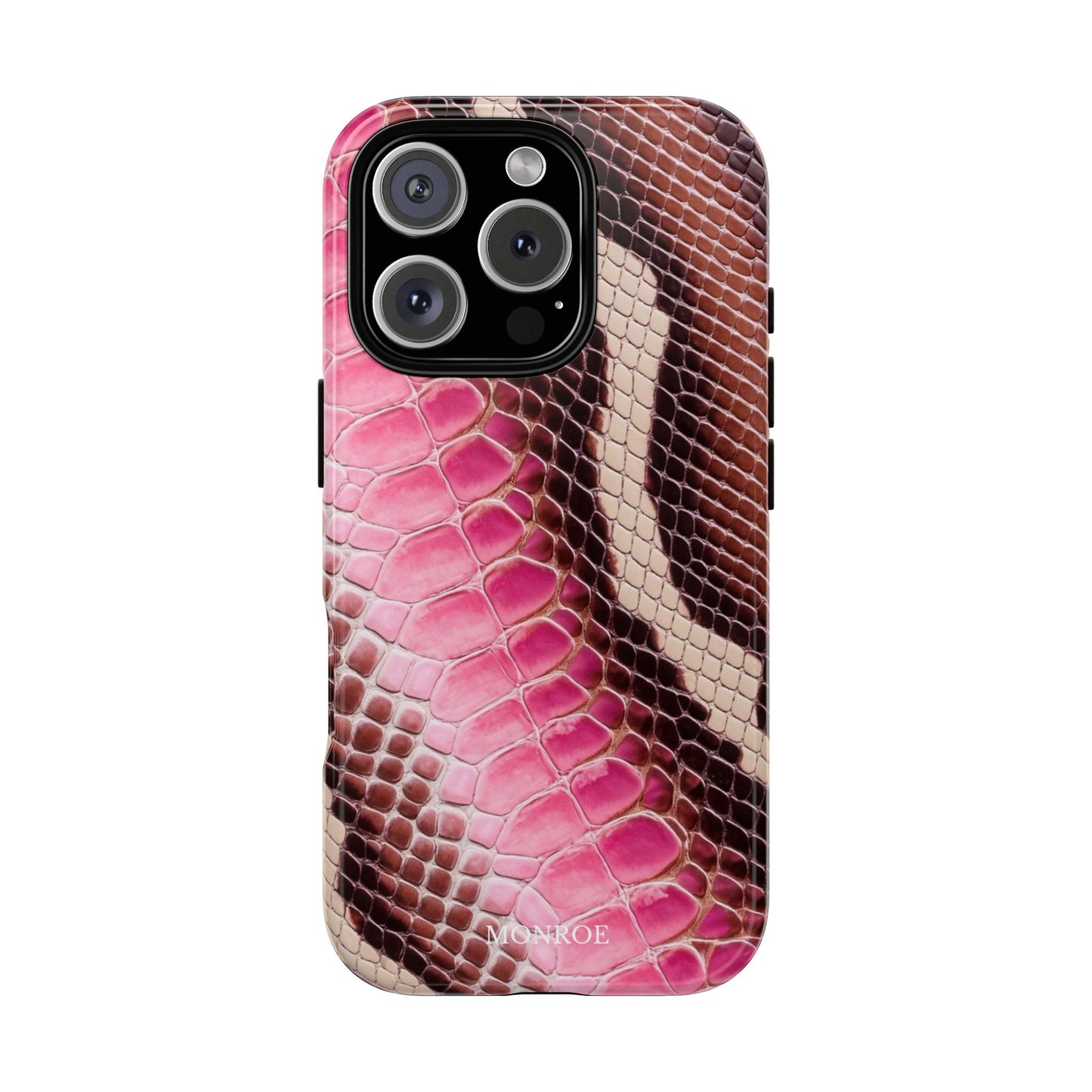 Snake Skin Print Tough Case