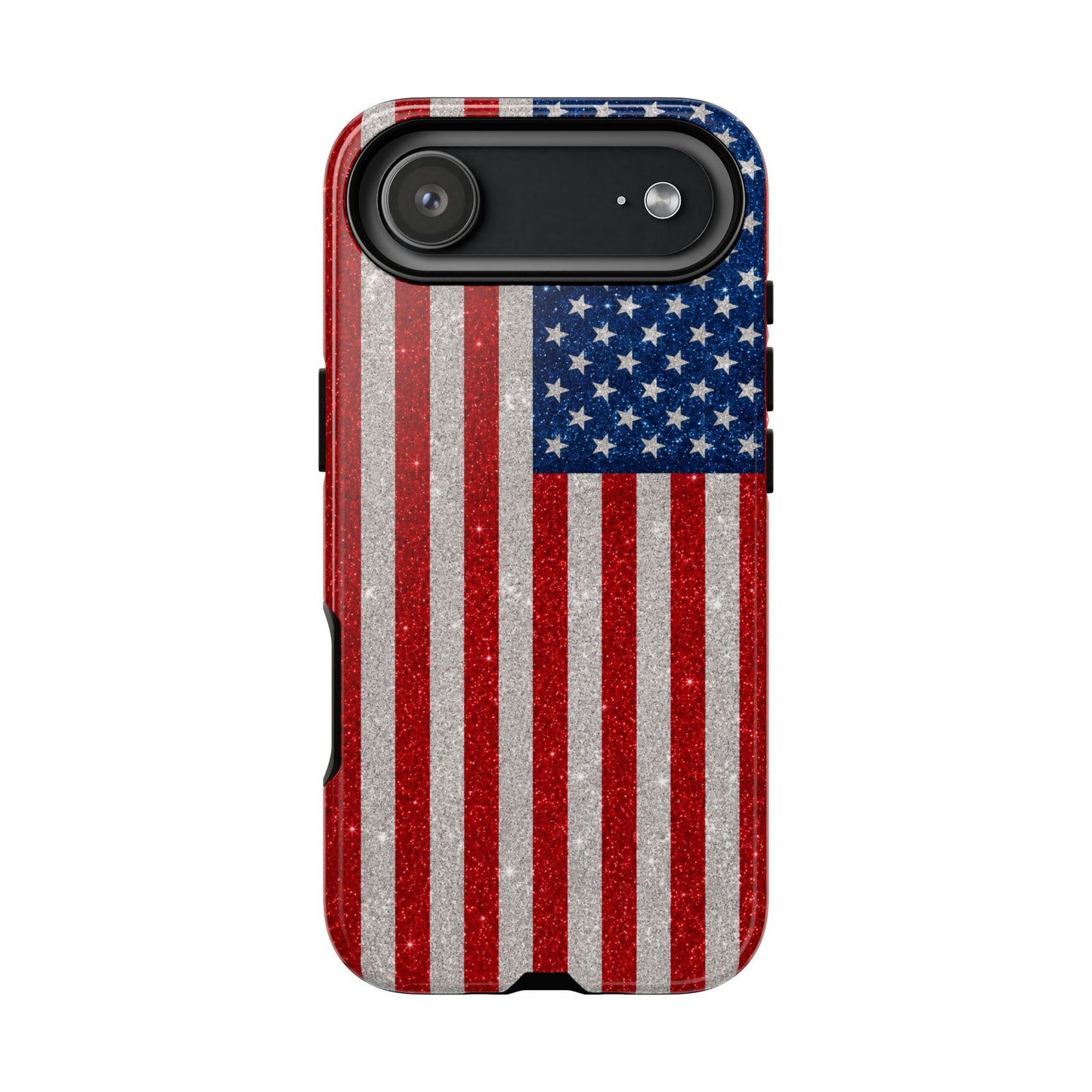 America Glitter Tough Case