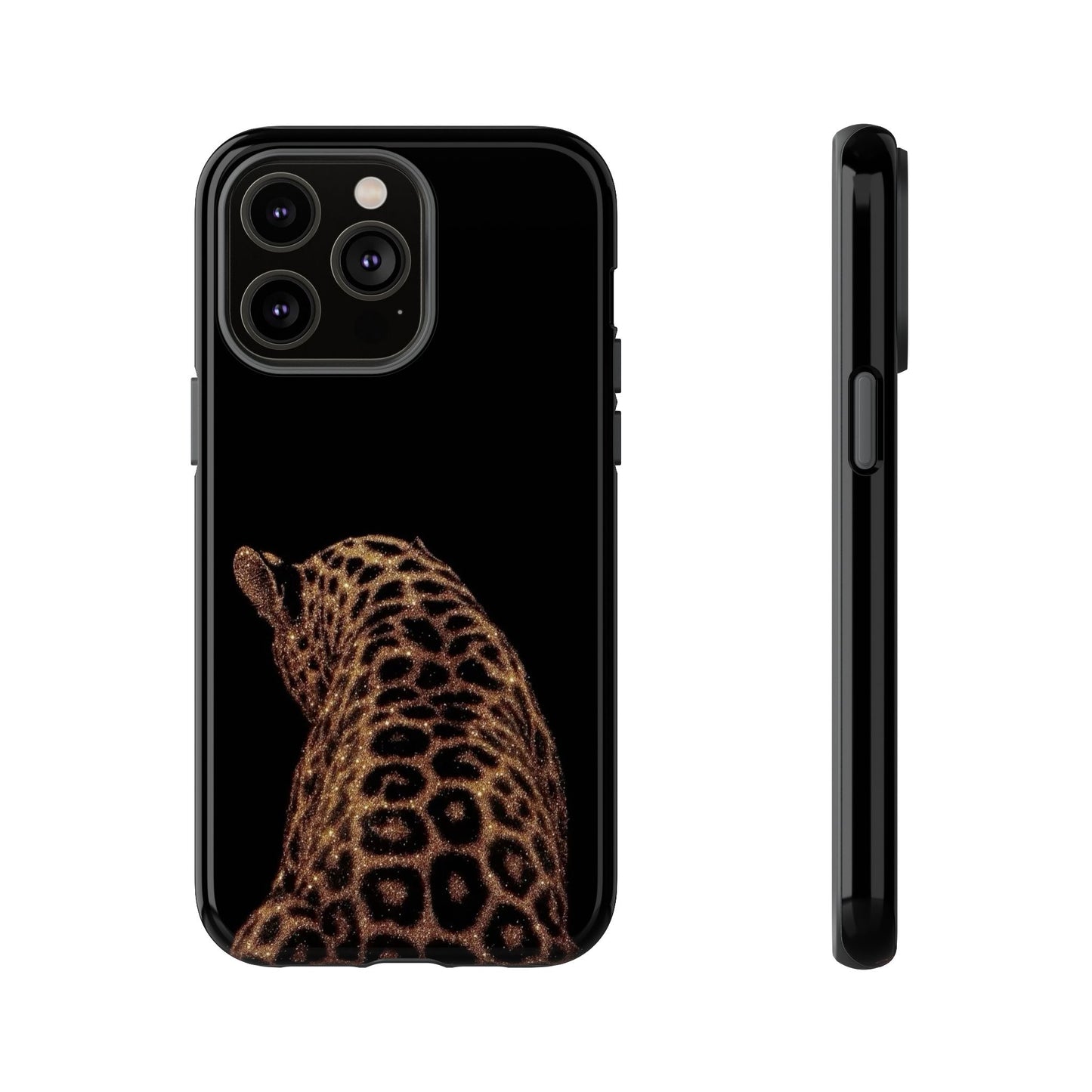 Leopard Back Tough Phone Case
