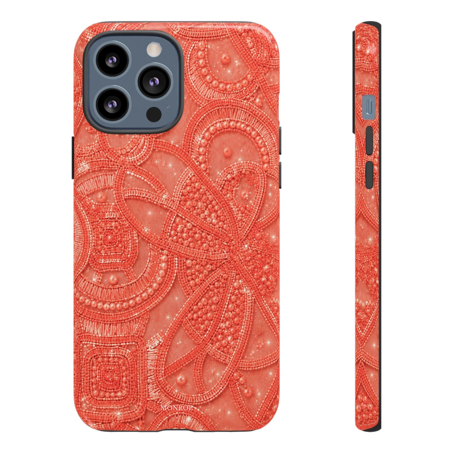 Coral Lace Tough Case