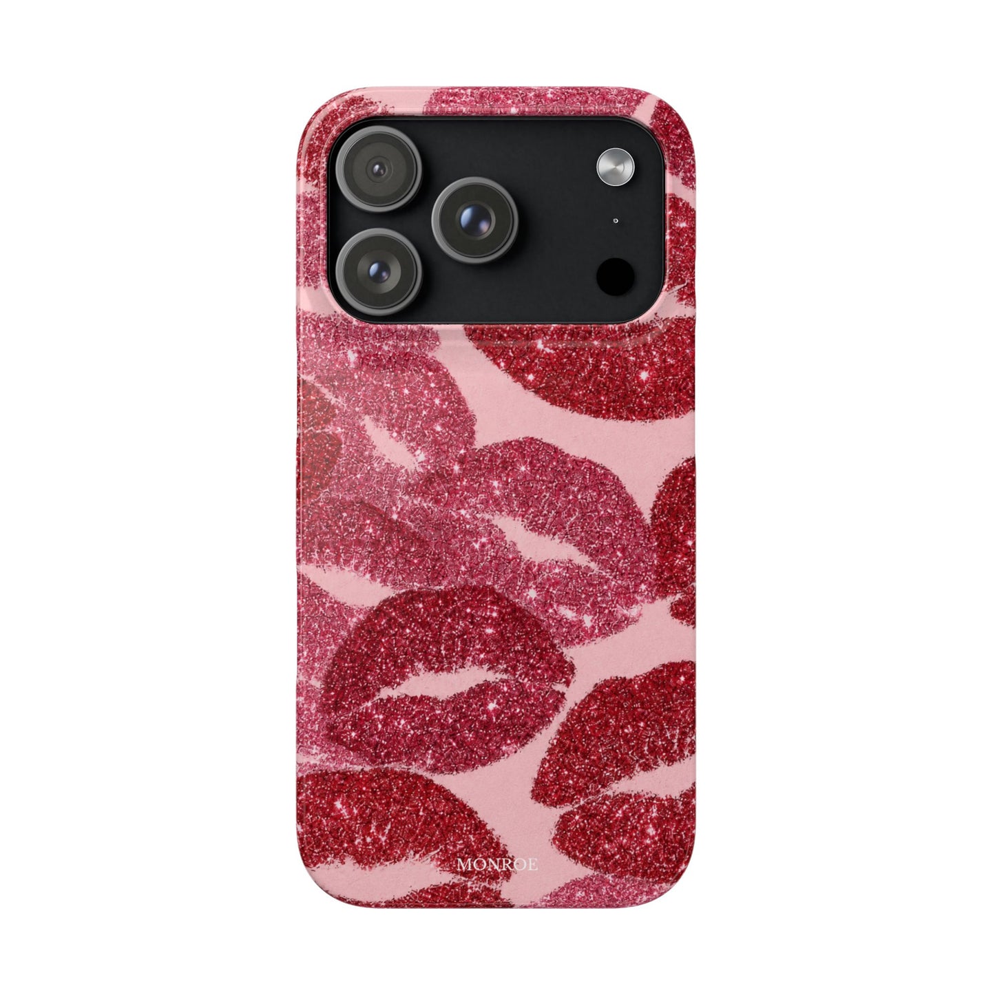 Pink Glitter Kiss Case