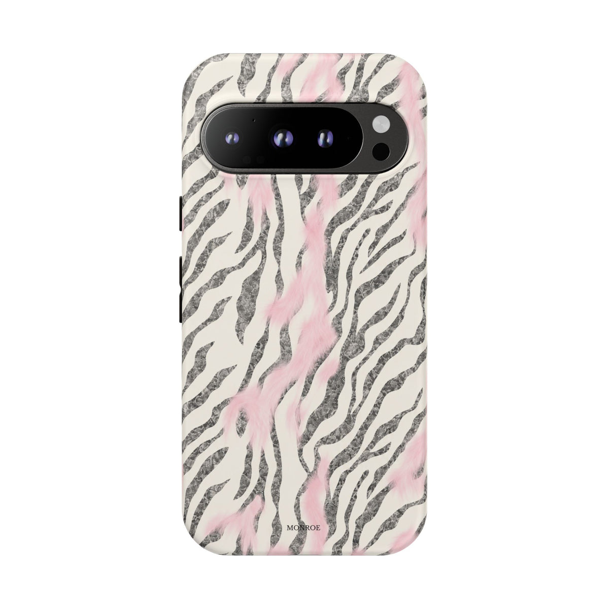 Light Pink Zebra Tough Case