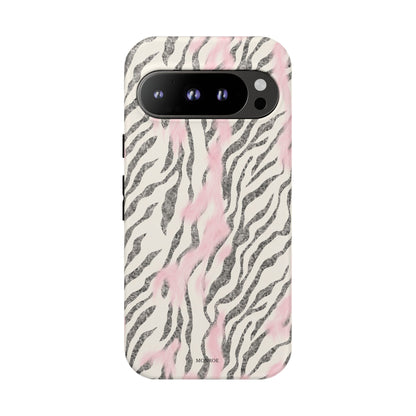 Light Pink Zebra Tough Case