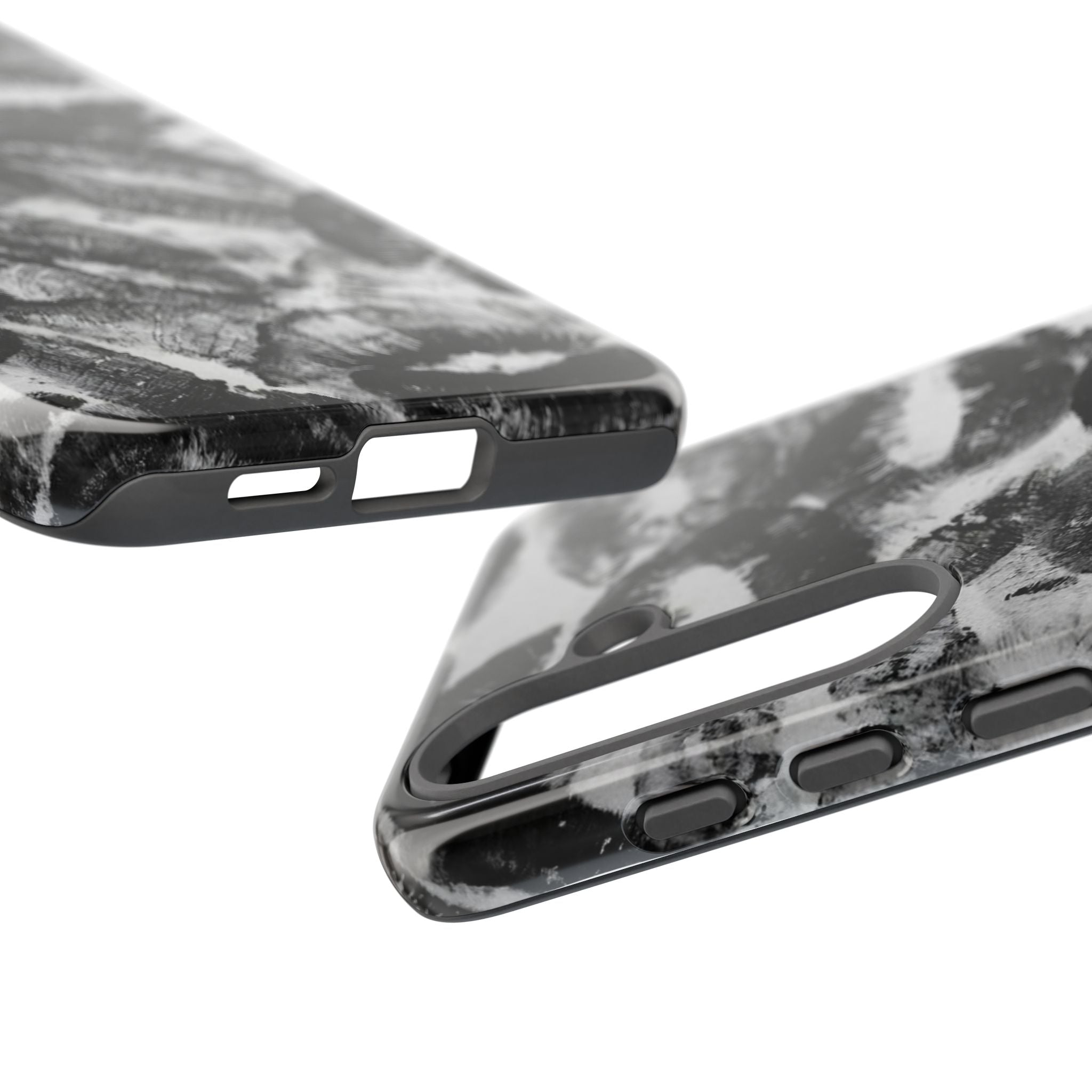 Black and Kiss Design Phone Case
