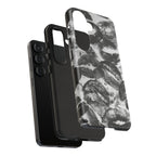 Black and Kiss Design Phone Case