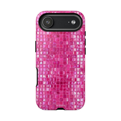 Hot Pink Mosaic Tough Case