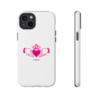 Pink Irish Claddagh Symbol Tough Phone Case