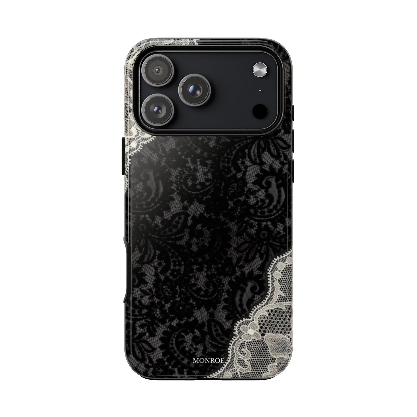 Black & White Edged Tough Case