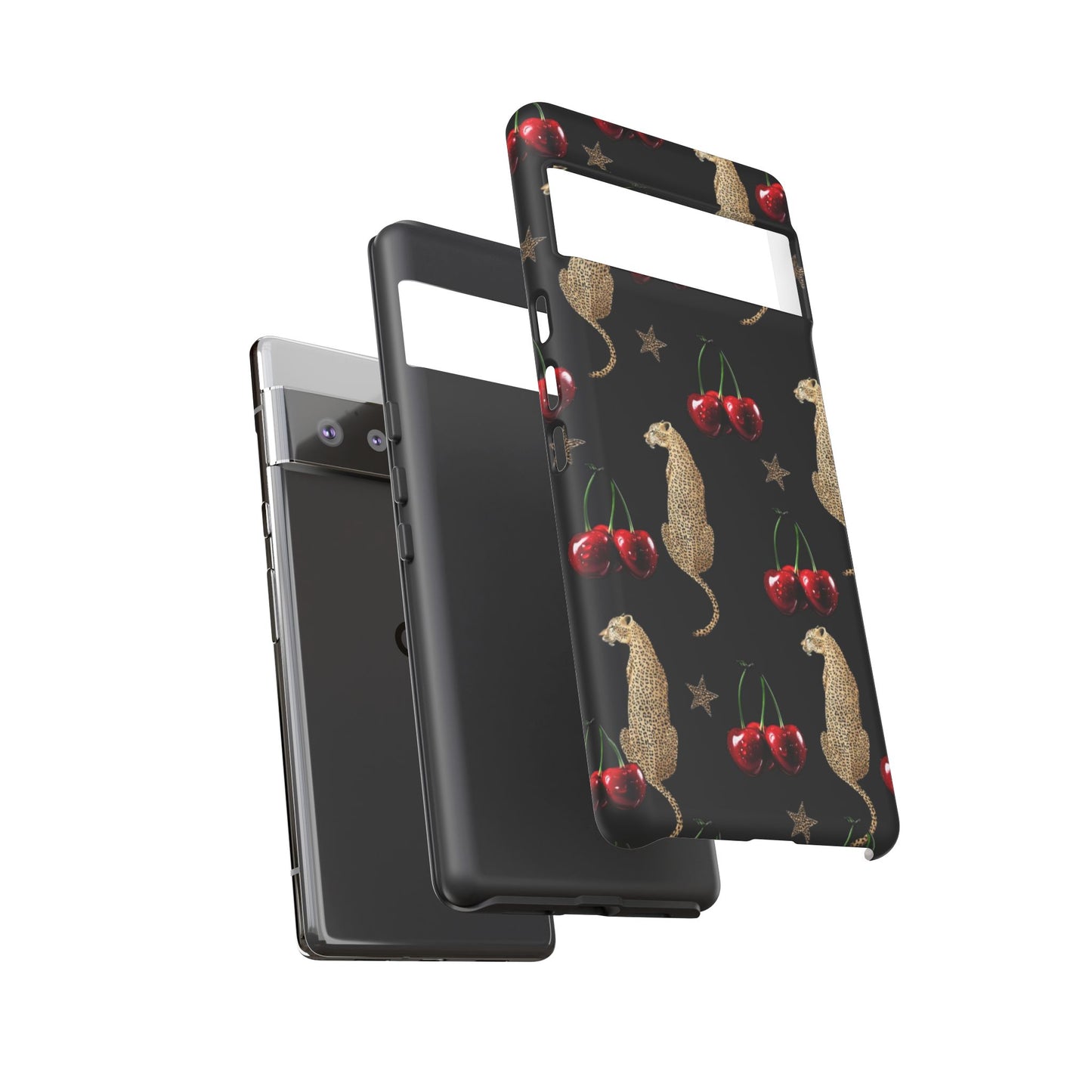 Leopard & Cherry Tough Case