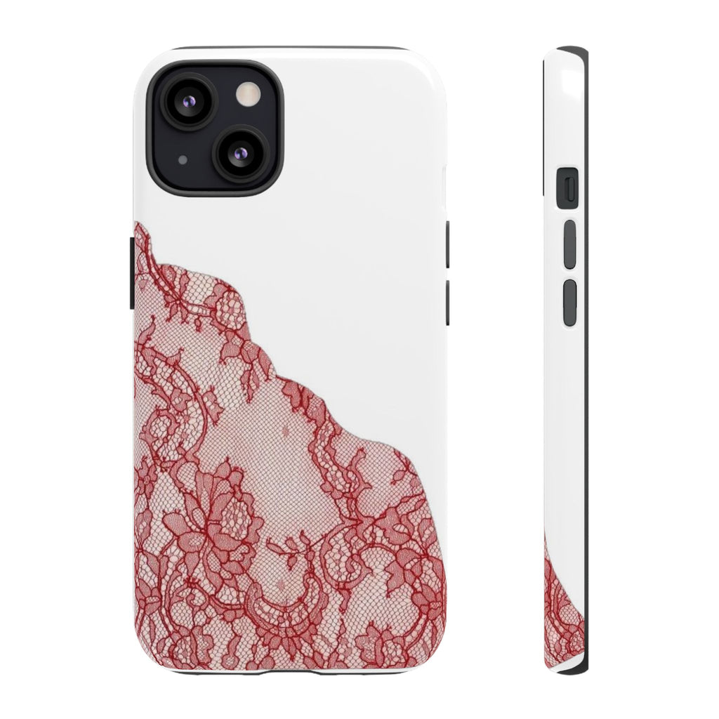 Red Lace Phone Case