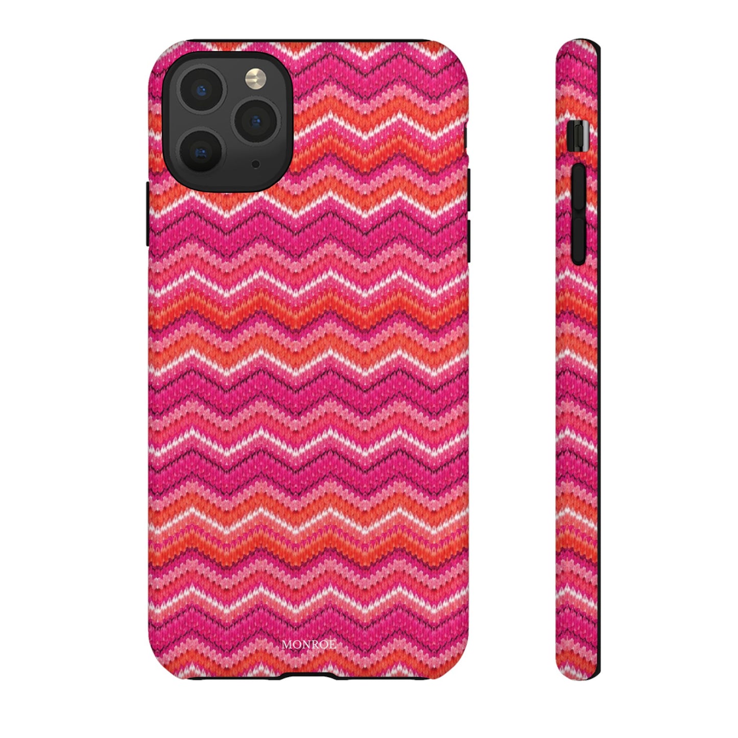 Pink Zigzag Tough Case