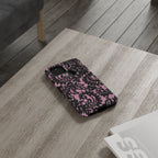 Pink Lace Pattern Tough Phone Case