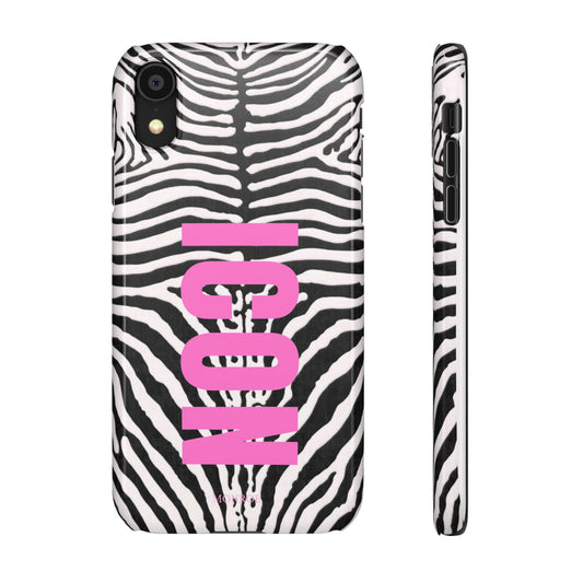 Icon Zebra Striped Case