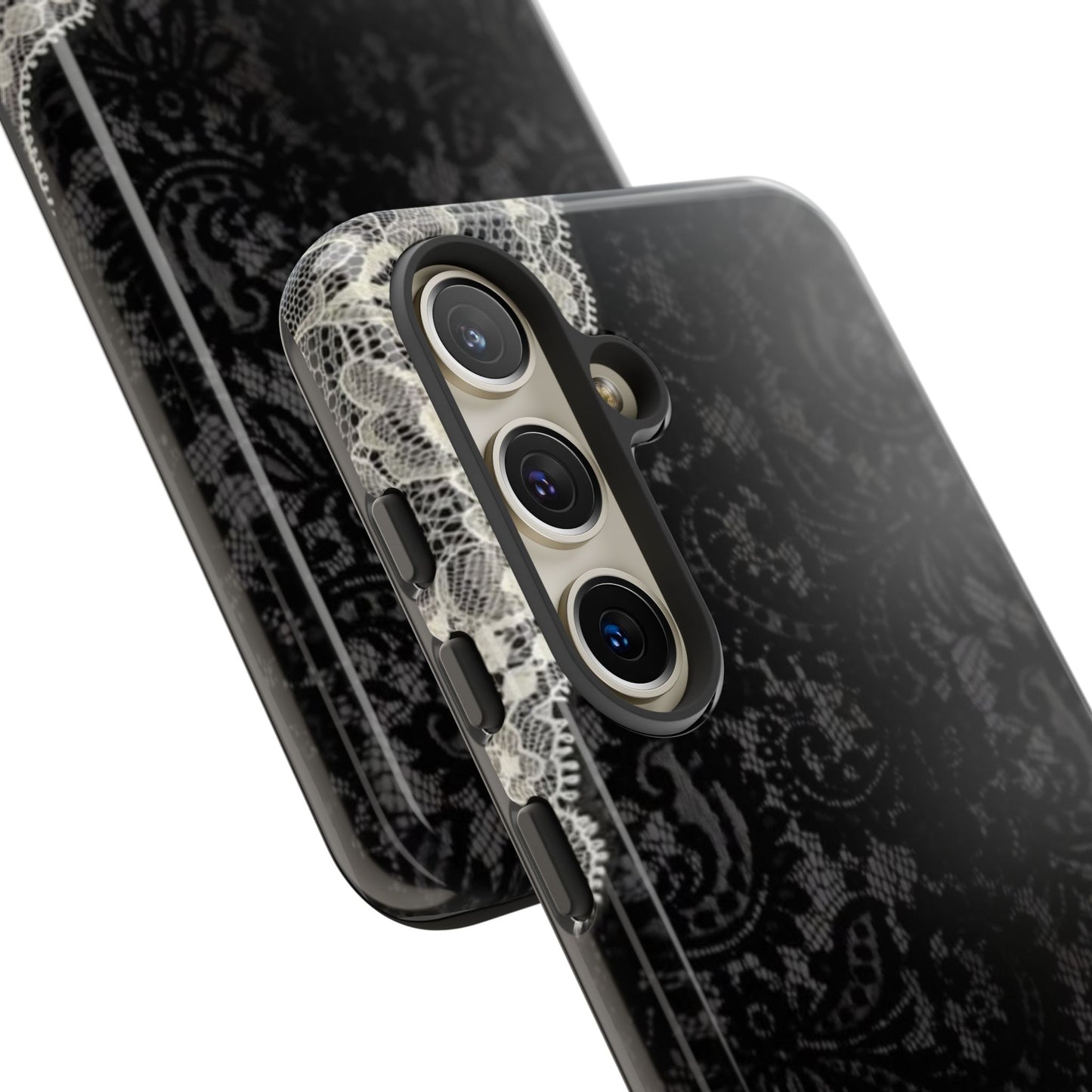 Black & White Edged Tough Case