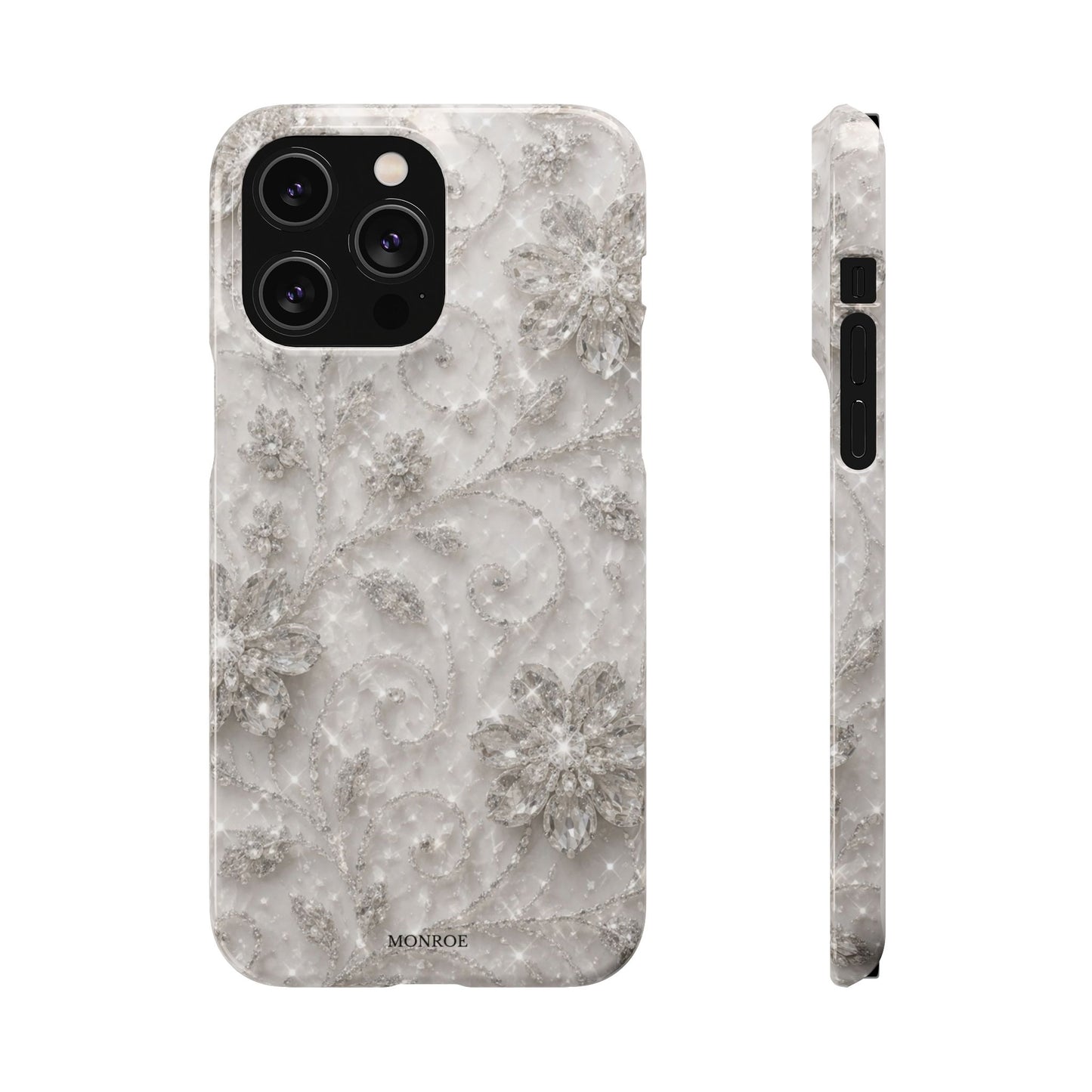 Glittery Floral Case