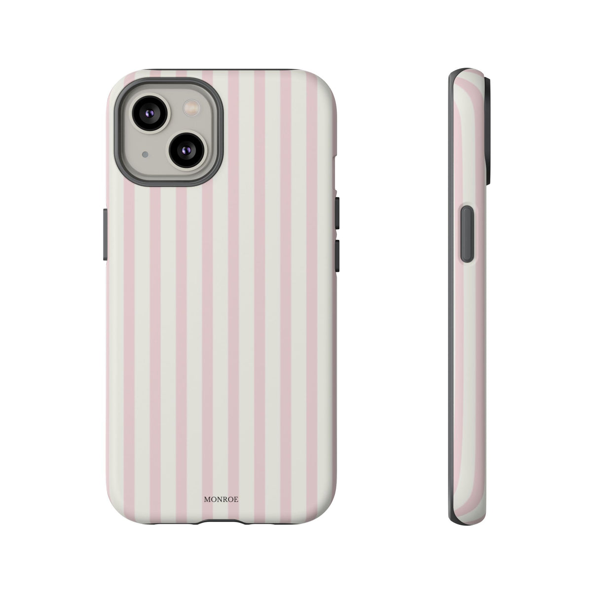 Light Pink Stripe Tough Phone Case