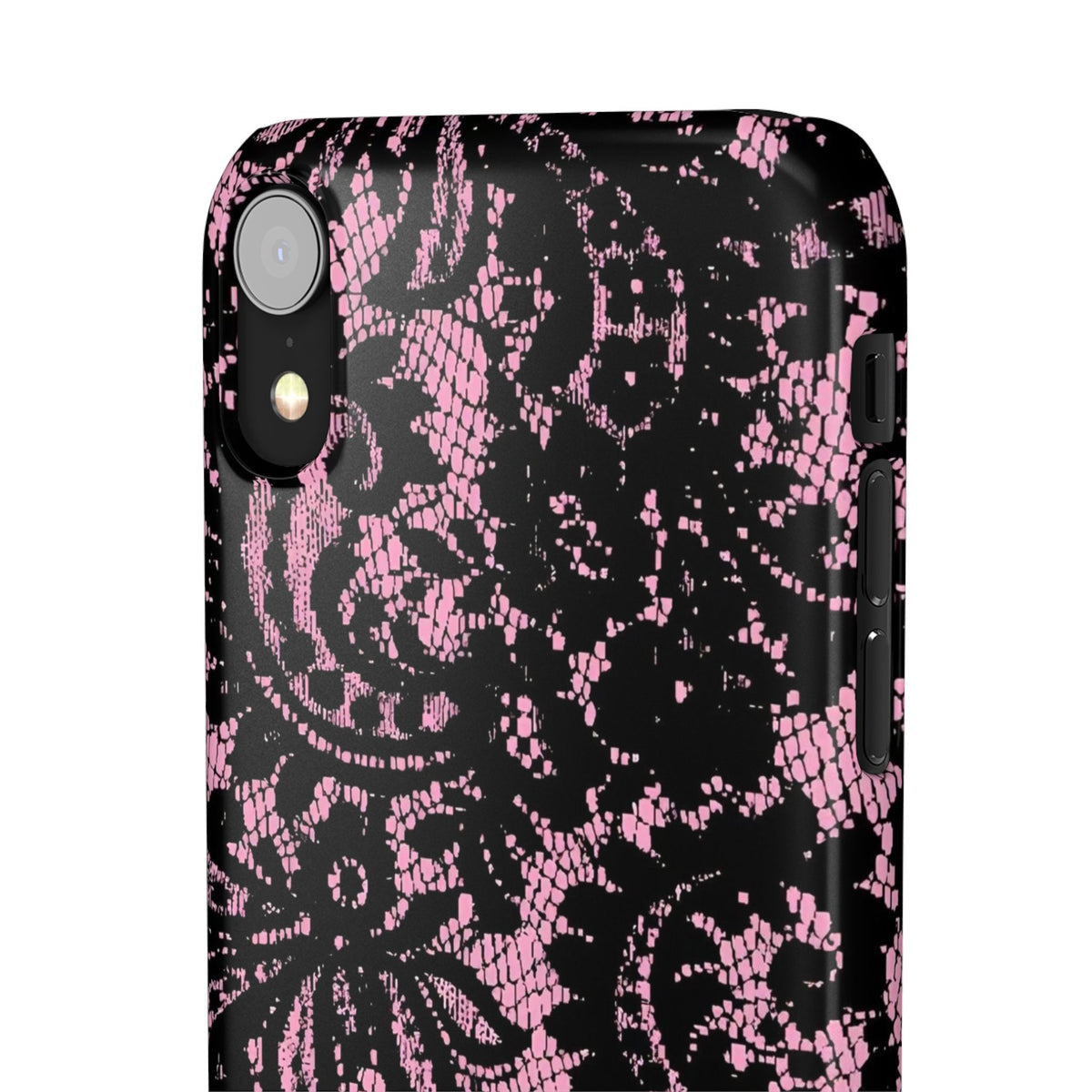 Pink Lace Pattern Case