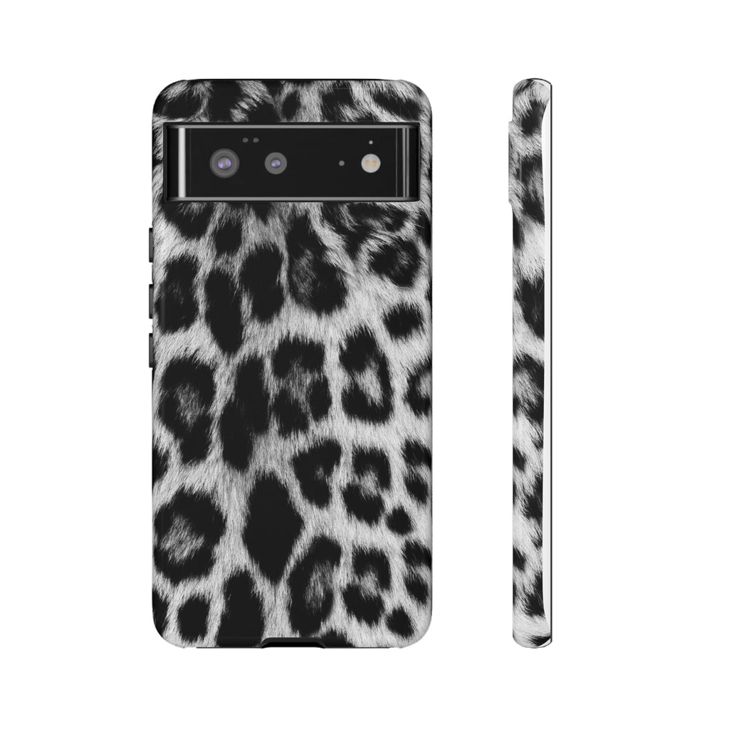 B&W Leopard Phone Case