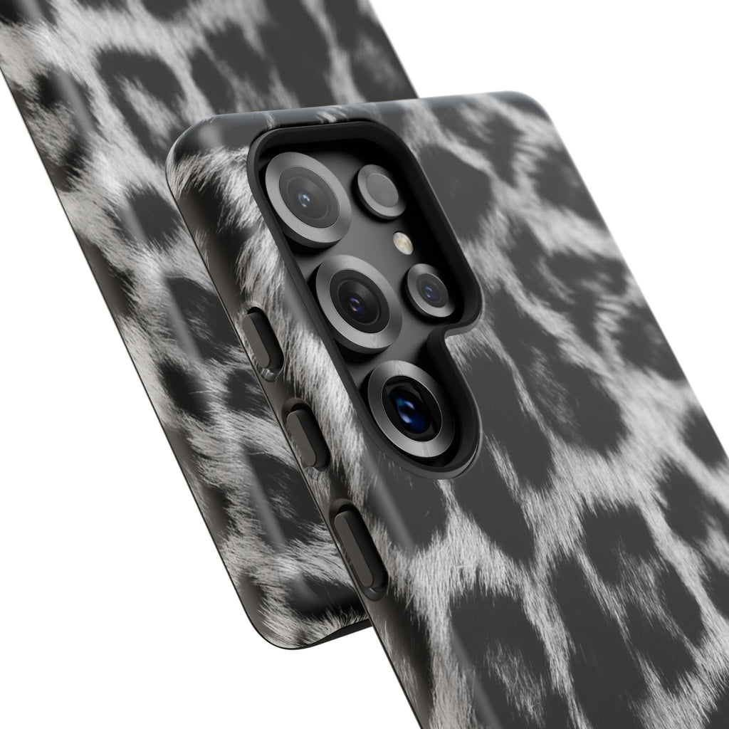 B&W Leopard Phone Case