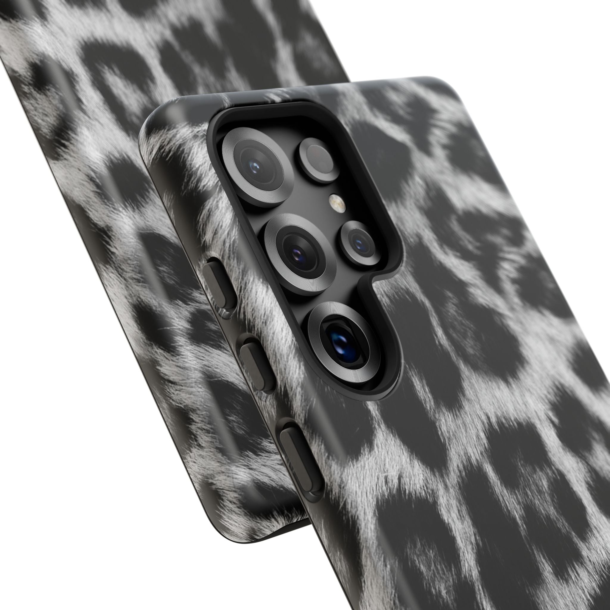 B&W Leopard Phone Case